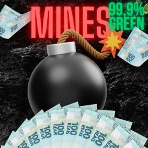[entrega automática] 💣 Robôzinho Mines Green + 99,9%