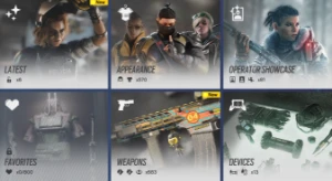 Conta Rainbow Six Diversas skins de eventos antigos/Elites