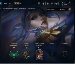 conta lol esmeralda III 90 pdl - League of Legends