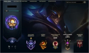 Conta D4 /251 Skins / lvl 452 / todos os campeões - League of Legends LOL