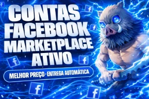 Contas Facebook Com Marketplace Ativo - Redes Sociais