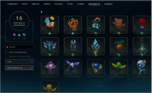 Conta League Of Legends - Ouro III, 144 Campeões e 210 skins LOL