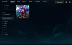 Conta League Of Legends - Ouro III, 144 Campeões e 210 skins LOL