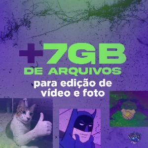 7Gb Arquivos Para Edições De Vídeo