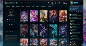 Conta lol com 4 skins Ultimates e 4 skins prestígios - League of Legends