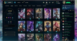 Conta lol com 4 skins Ultimates e 4 skins prestígios - League of Legends