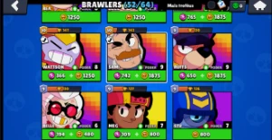 Brawl Stars | 17779 Troféus | 4 Lendarios | 12 Cromaticos