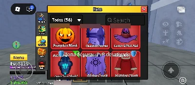 Conta raríssima de blox fruits - Roblox