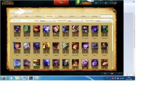 Conta lol Bronze 1/38 campeões/Runas/8 skins - League of Legends