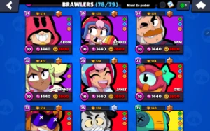 Conta de Brawl stars muito boa!!!