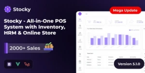 Script Php Pos, Gestão de estoque e loja