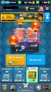 Conta Clash Royale level 12 valor baixo para vender rápido