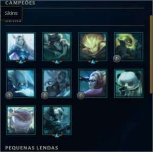 CONTA LOL DIAMANTE 4 - League of Legends
