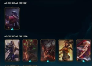 CONTA LOL DIAMANTE 4 - League of Legends