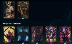 CONTA LOL DIAMANTE 4 - League of Legends