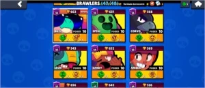 Brawl Starts (47/48) FULL ESTRELA + ACESSÓRIOS + NOME GRÁTIS - Brawl Stars
