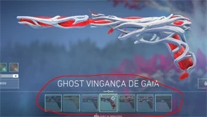 Conta vava cheia de skin - Valorant
