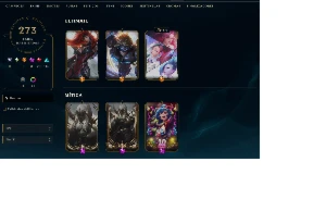 Conta League of Legends lvl 551 LOL