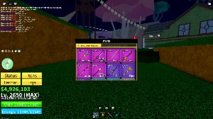 Conta Blox Fruits level Maximo e CDK + GH - Roblox