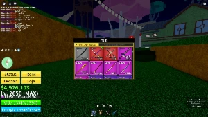 Conta Blox Fruits level Maximo e CDK + GH - Roblox