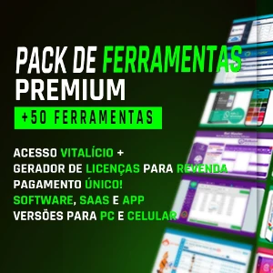 Pack De Ferramentas Premium (Vitalício) - Outros