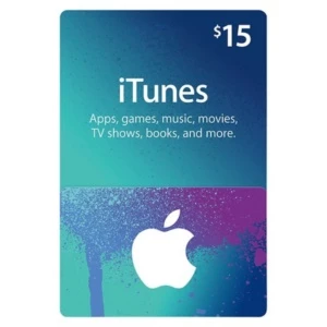 iTunes Gift Card $15 - iTunes Gift Cards