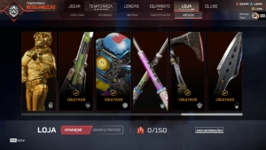 (Pc) Conta Apex - 7 Heranças E 400 Lendários + Muitas Skins - Apex Legends