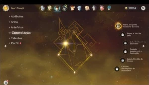 Conta genshi impact Top, klee+oração, ganyu+ amos bow - Genshin Impact