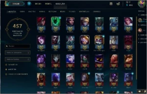 Conta de lol, level 310, Diamante 4, 199 skins, 130 champs - League of Legends