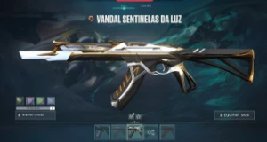 Conta com 5 facas, skins de armas e tudo mais - Valorant