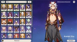 AR55 - Itto/Arma + Raiden C1 + Albedo + Ayaka + Klee + Diluc - Genshin Impact