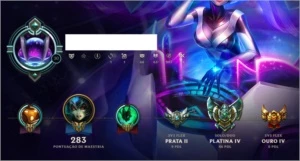 Conta LOL PLAT IV - League of Legends