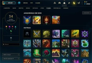 Conta FERRO 4 - Smurf LOL (league of legends) ELOMOON
