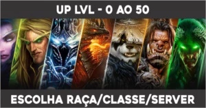 Up LvL - 0 ao 59 - (Conta nova ou Sua conta) - Blizzard