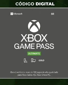 Cartão Xbox Game Pass Ultimate Brasil - Gift Cards