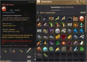 Guardian 63 - 264PA KUTUM c/ Pote de HP Infinita - Black Desert