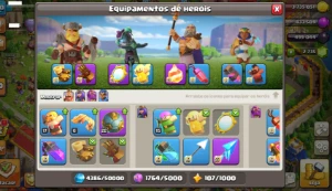 Cv 16 Equip 95% Full - Clash of Clans