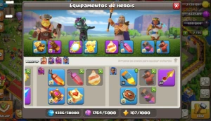 Cv 16 Equip 95% Full - Clash of Clans