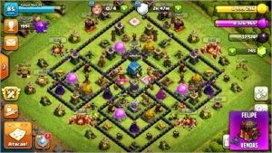 Centro de Vila 12!!!² - Clash of Clans