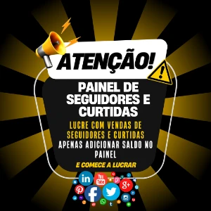 9 Painel De Seguidores E Curtidas Lucre Vendendo Revenda - Redes Sociais