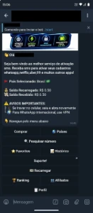 Bot Telegram Sms Número Virtual - Script Python - 2026