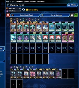 YU-GI-OH DUEL LINKS(Galaxy full/RB/Yosenju/Mts decks) + SUPS - Outros