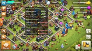 Th quase Full lindíssima - ID VIRGEM - raridade - Clash of Clans