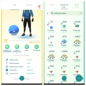 Contas Pokemon Go Nivel 30 - Pokémon