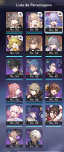conta com Welt/Bailu E1/Bronya/Cone da Clara/todos os 4* - Outros