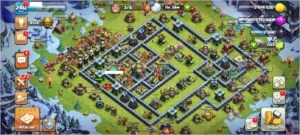 TH 14 Evoluido, Base do construtor FULL - Clash of Clans