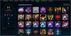Conta Diamante 1 - League of Legends LOL