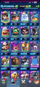 Conta de clash royale