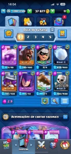 Conta de clash royale