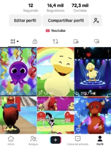 Vendo Conta Tiktok Monetizada - Redes Sociais